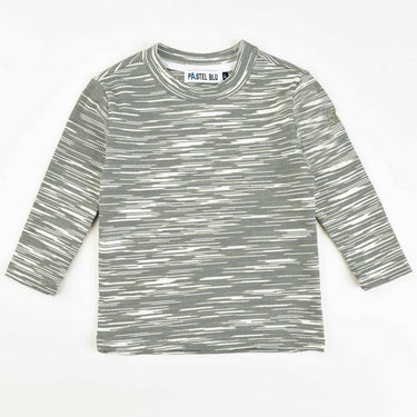 Girls Rib Striped Top - Kidichic